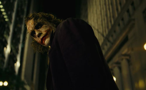 Heath Ledger as The Joker