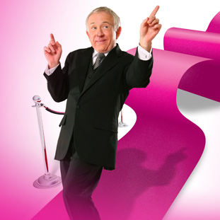 Leslie Jordan rolls out the pink carpet